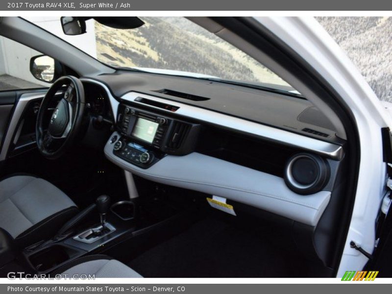 Super White / Ash 2017 Toyota RAV4 XLE