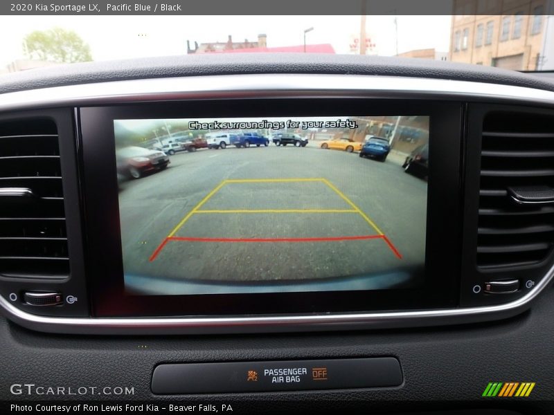 Pacific Blue / Black 2020 Kia Sportage LX