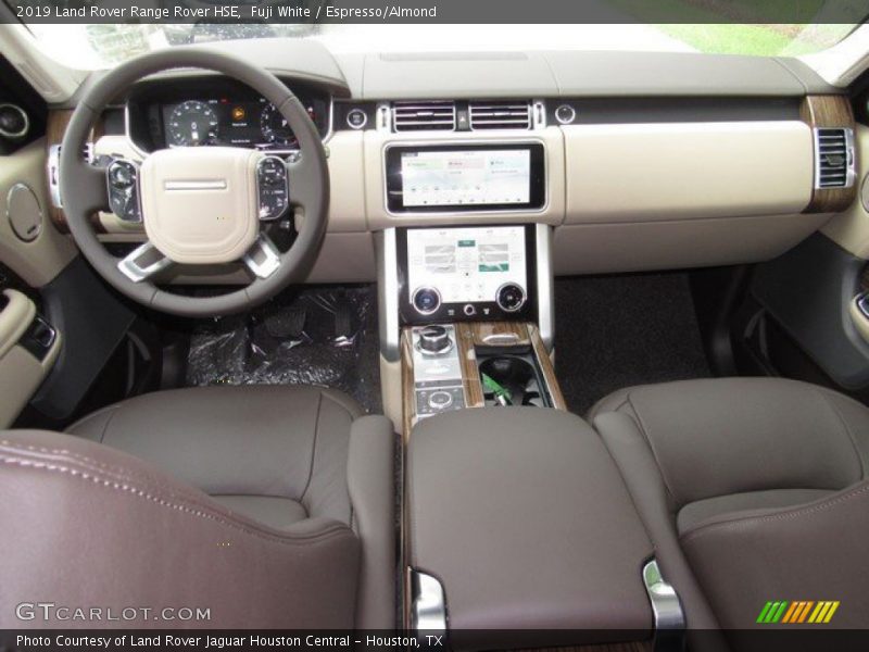Fuji White / Espresso/Almond 2019 Land Rover Range Rover HSE