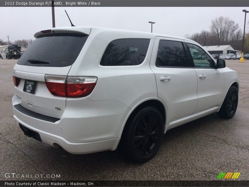 Bright White / Black 2013 Dodge Durango R/T AWD