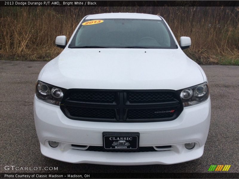 Bright White / Black 2013 Dodge Durango R/T AWD