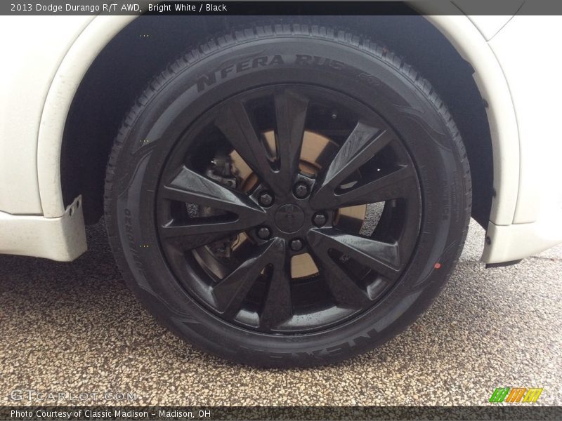 Bright White / Black 2013 Dodge Durango R/T AWD