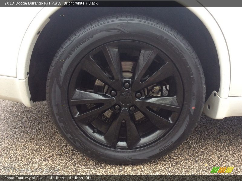 Bright White / Black 2013 Dodge Durango R/T AWD