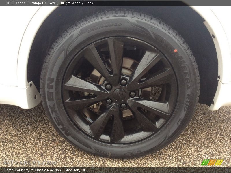 Bright White / Black 2013 Dodge Durango R/T AWD