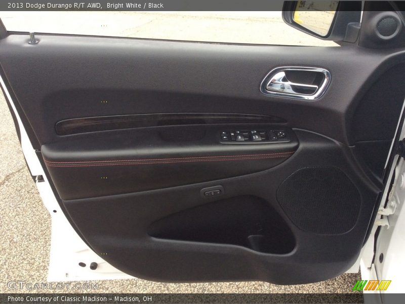 Bright White / Black 2013 Dodge Durango R/T AWD