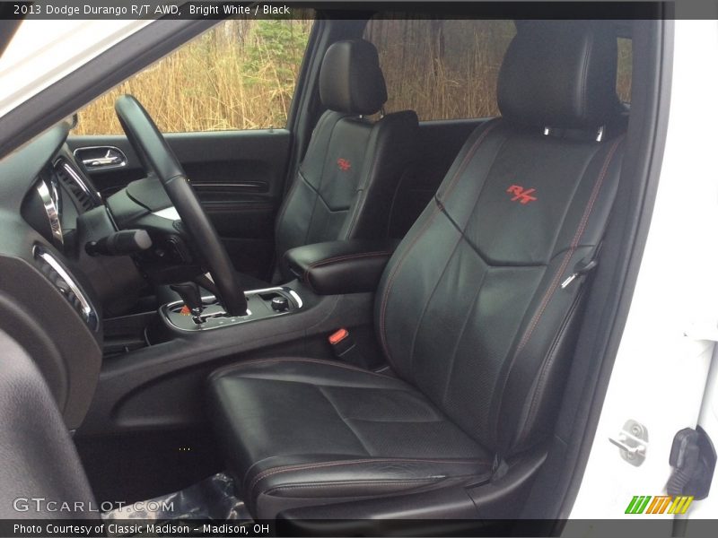 Bright White / Black 2013 Dodge Durango R/T AWD
