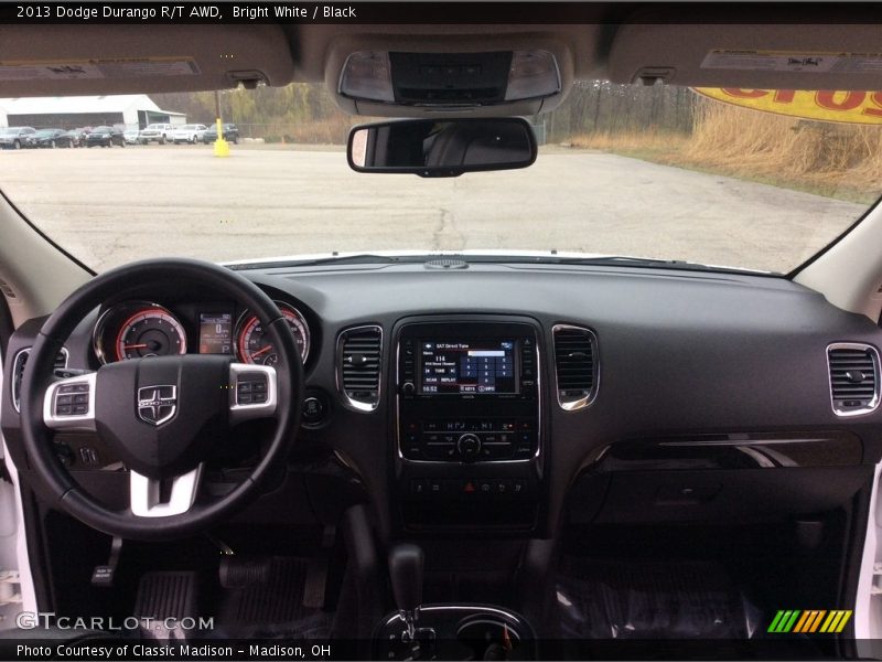 Bright White / Black 2013 Dodge Durango R/T AWD