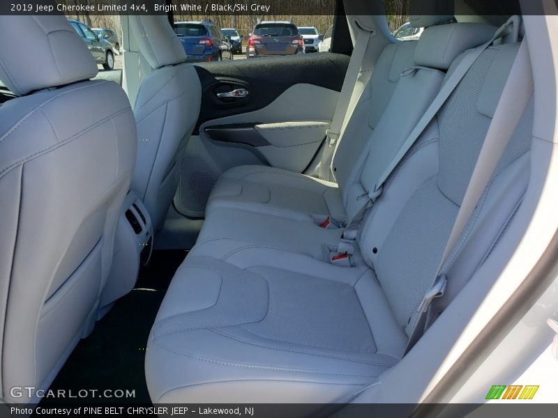 Bright White / Black/Ski Grey 2019 Jeep Cherokee Limited 4x4