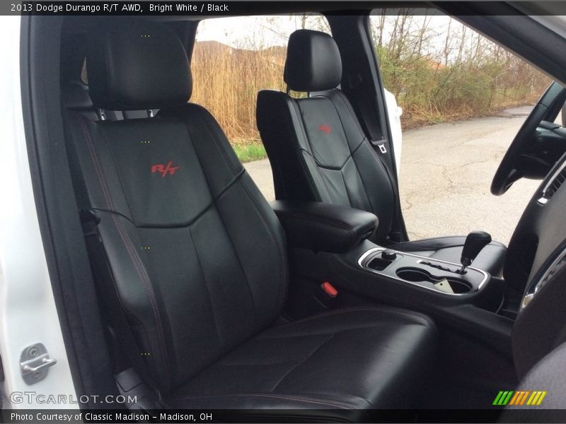 Bright White / Black 2013 Dodge Durango R/T AWD