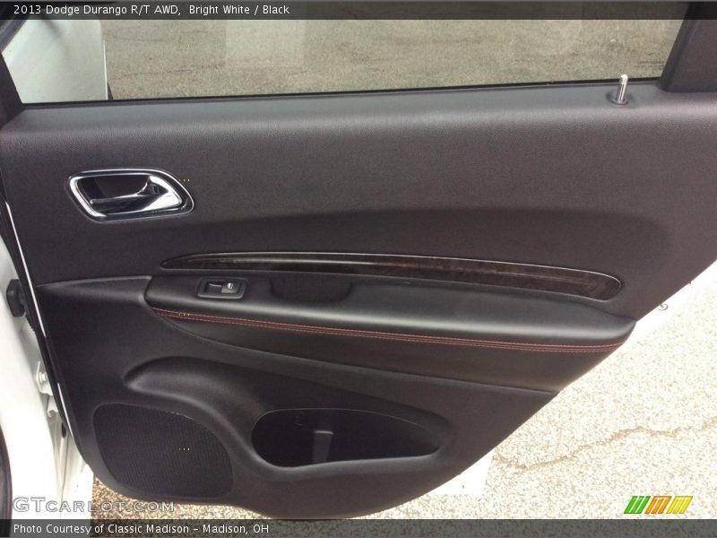Bright White / Black 2013 Dodge Durango R/T AWD