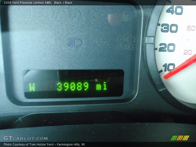 Black / Black 2006 Ford Freestyle Limited AWD