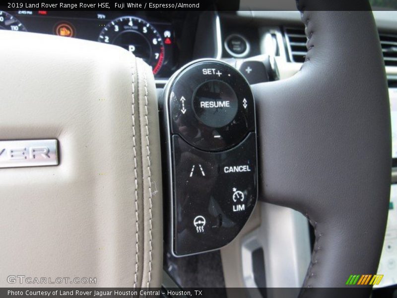 Fuji White / Espresso/Almond 2019 Land Rover Range Rover HSE