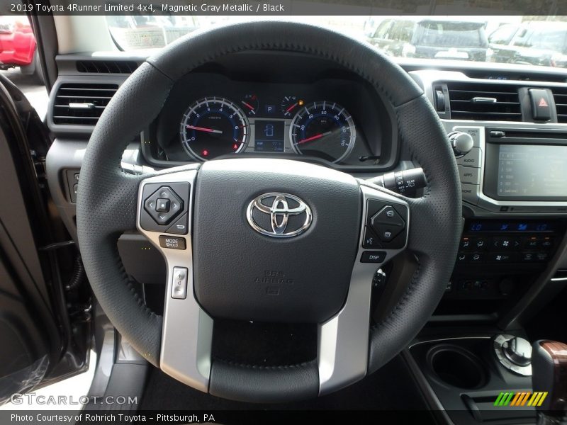 Magnetic Gray Metallic / Black 2019 Toyota 4Runner Limited 4x4