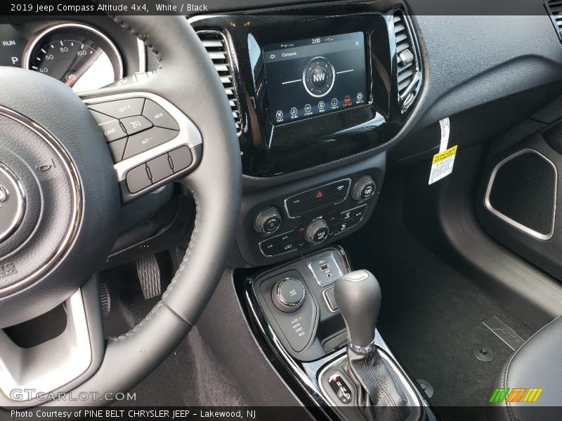 White / Black 2019 Jeep Compass Altitude 4x4