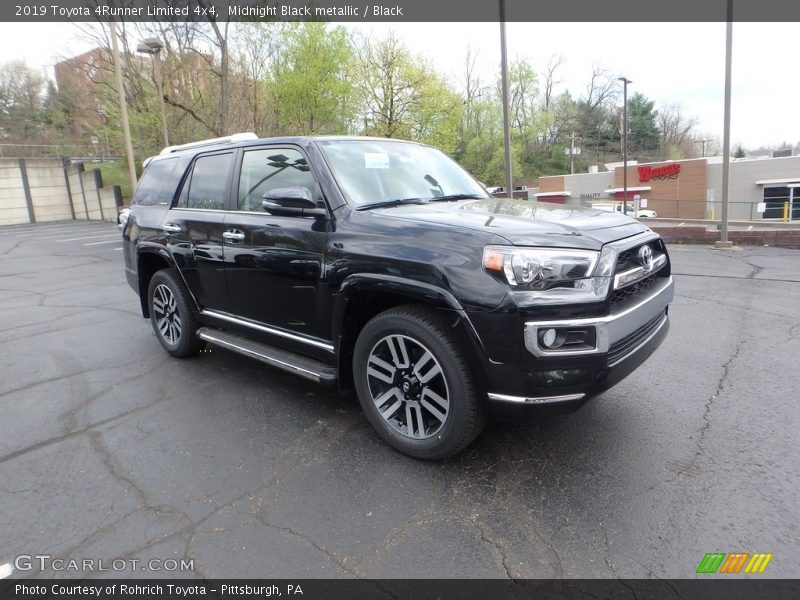 Midnight Black metallic / Black 2019 Toyota 4Runner Limited 4x4