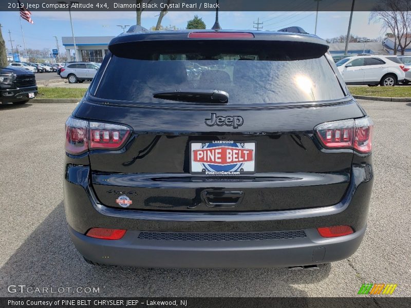 Diamond Black Crystal Pearl / Black 2019 Jeep Compass Altitude 4x4