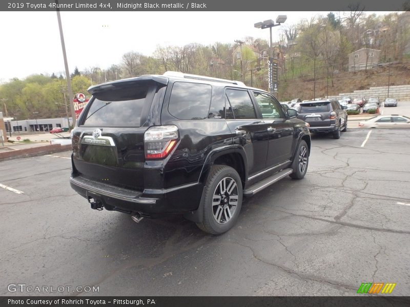 Midnight Black metallic / Black 2019 Toyota 4Runner Limited 4x4