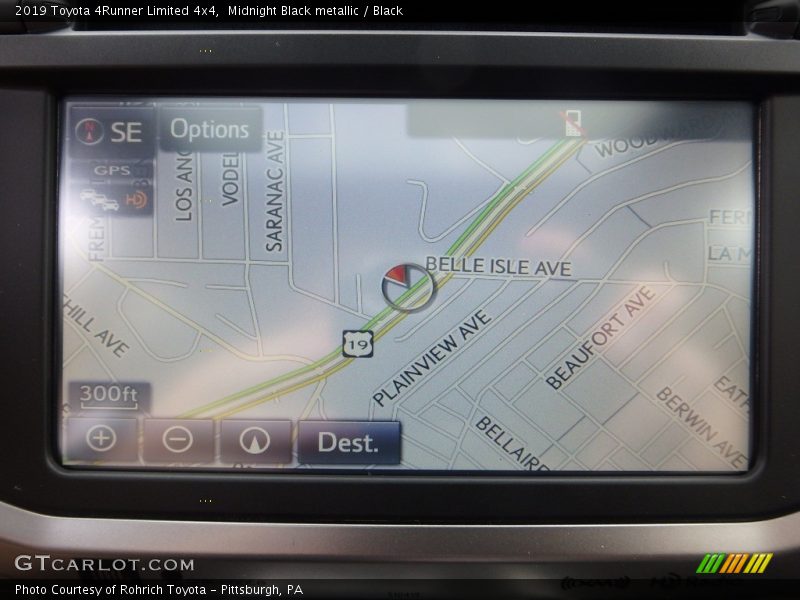 Midnight Black metallic / Black 2019 Toyota 4Runner Limited 4x4