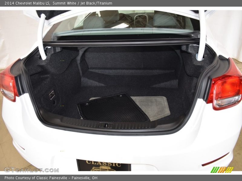 Summit White / Jet Black/Titanium 2014 Chevrolet Malibu LS