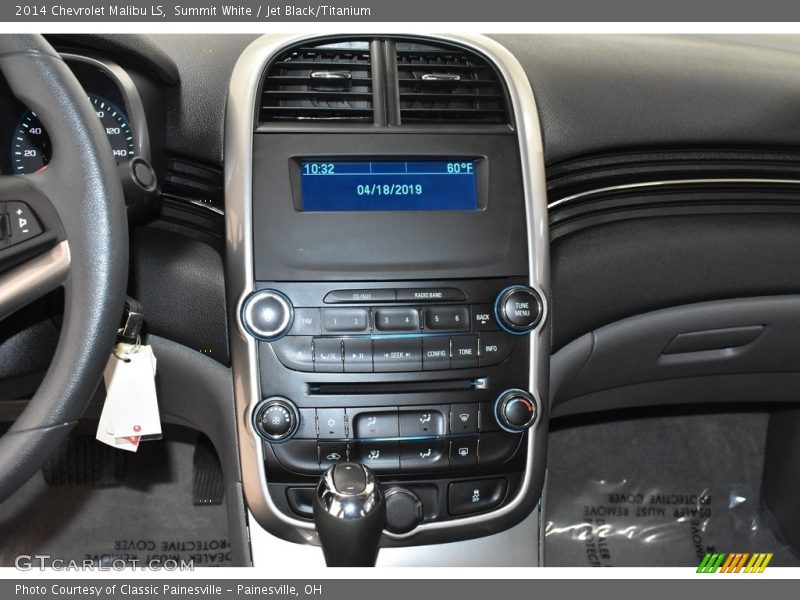 Summit White / Jet Black/Titanium 2014 Chevrolet Malibu LS