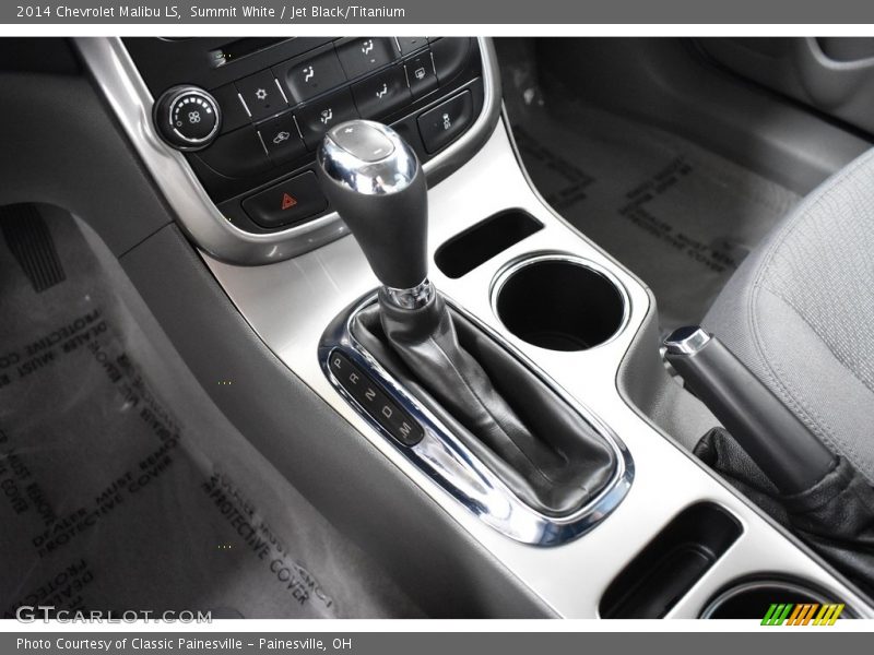 Summit White / Jet Black/Titanium 2014 Chevrolet Malibu LS