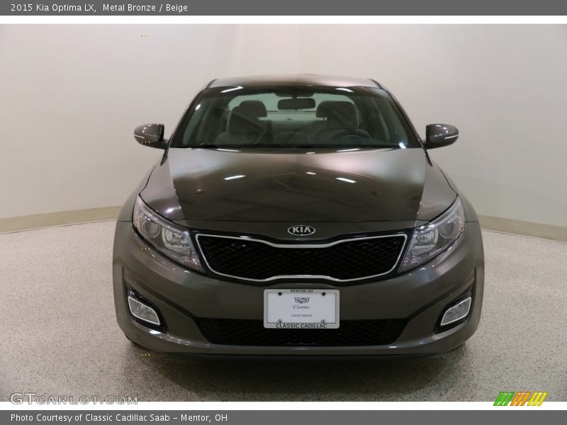 Metal Bronze / Beige 2015 Kia Optima LX