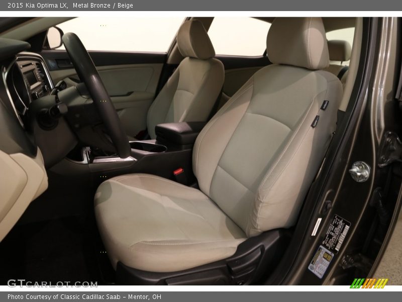 Metal Bronze / Beige 2015 Kia Optima LX