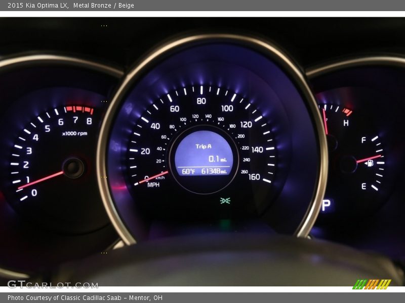 Metal Bronze / Beige 2015 Kia Optima LX