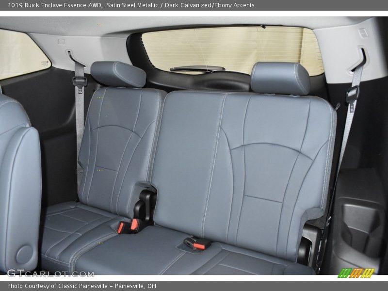Satin Steel Metallic / Dark Galvanized/Ebony Accents 2019 Buick Enclave Essence AWD