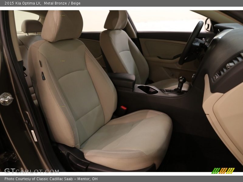 Metal Bronze / Beige 2015 Kia Optima LX