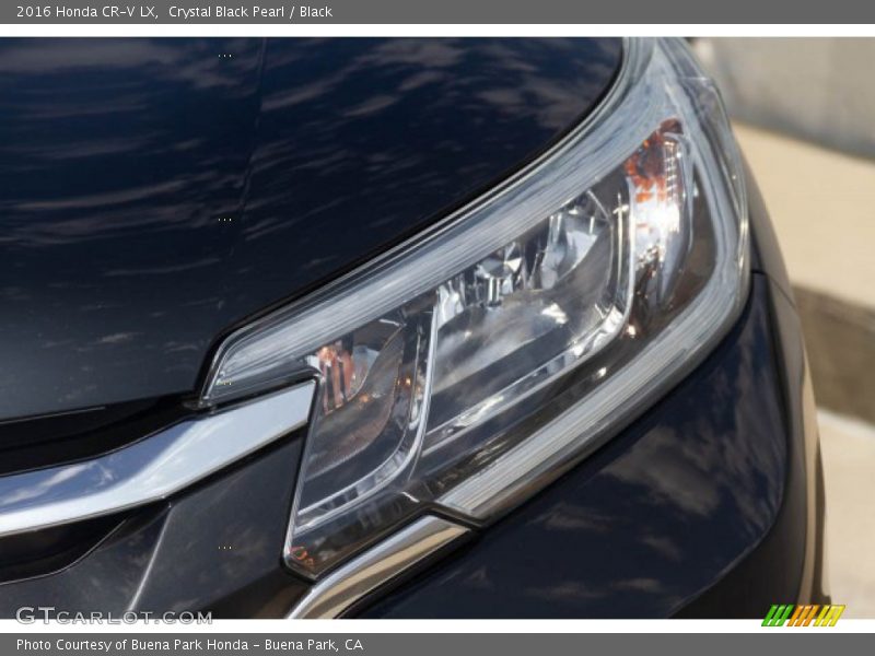 Crystal Black Pearl / Black 2016 Honda CR-V LX