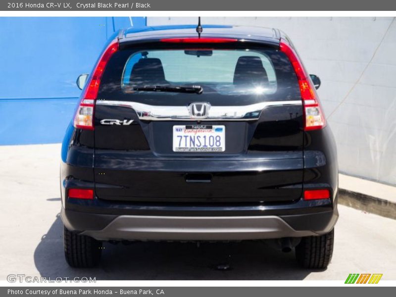 Crystal Black Pearl / Black 2016 Honda CR-V LX