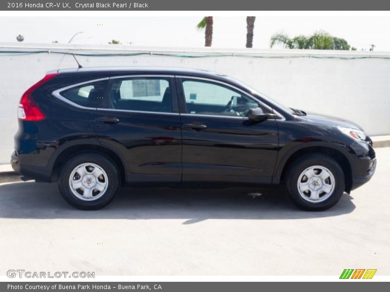 Crystal Black Pearl / Black 2016 Honda CR-V LX