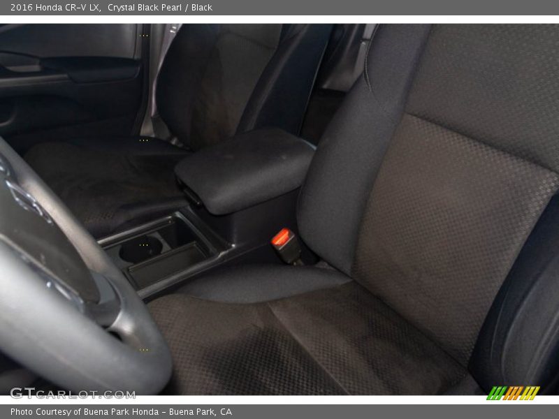 Crystal Black Pearl / Black 2016 Honda CR-V LX
