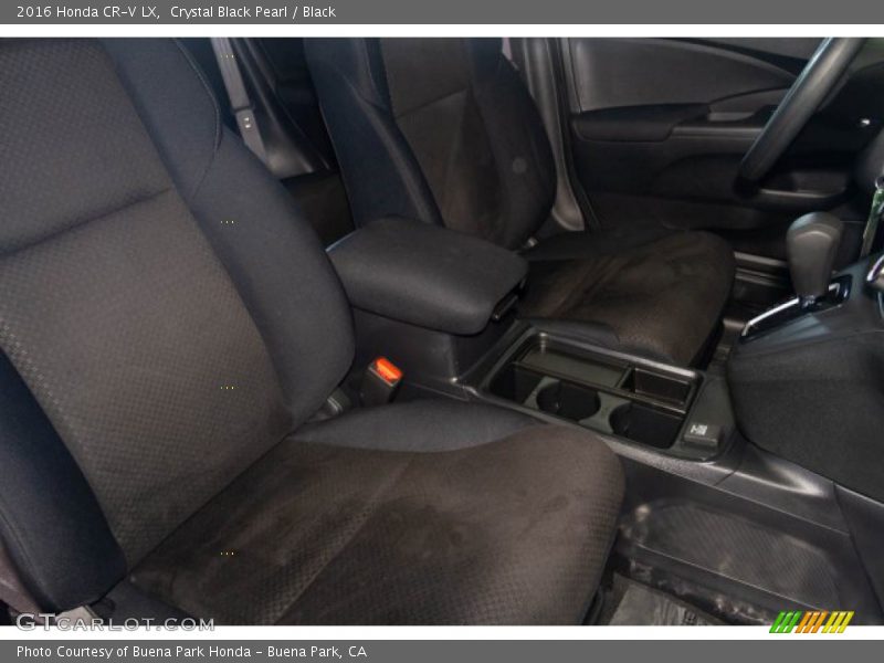 Crystal Black Pearl / Black 2016 Honda CR-V LX
