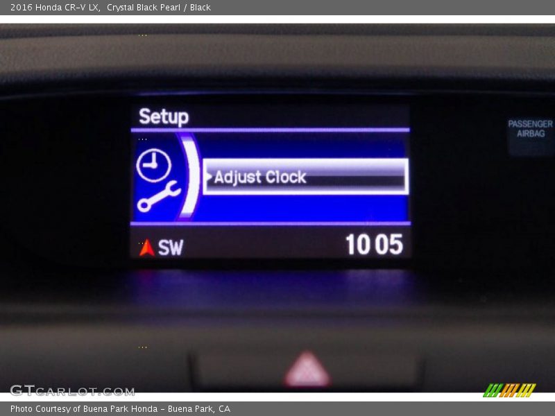Crystal Black Pearl / Black 2016 Honda CR-V LX