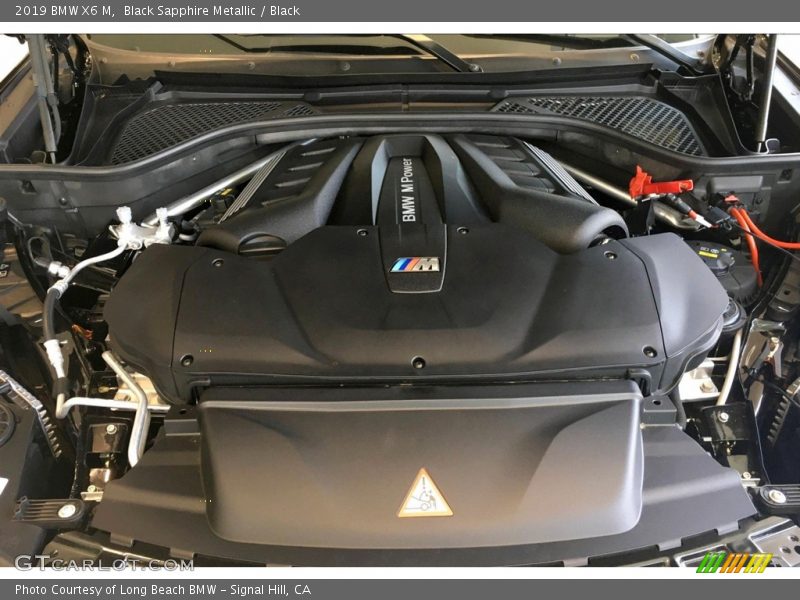 Black Sapphire Metallic / Black 2019 BMW X6 M