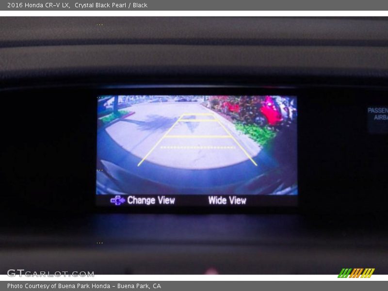 Crystal Black Pearl / Black 2016 Honda CR-V LX