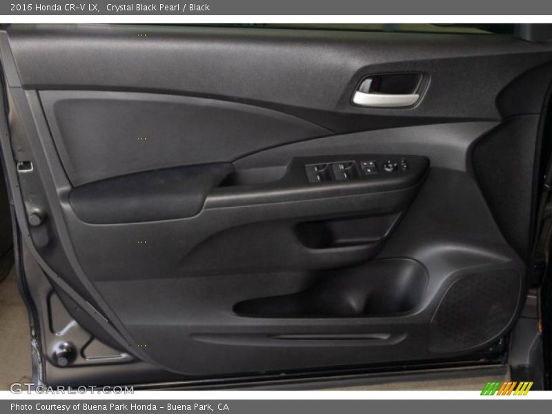 Crystal Black Pearl / Black 2016 Honda CR-V LX