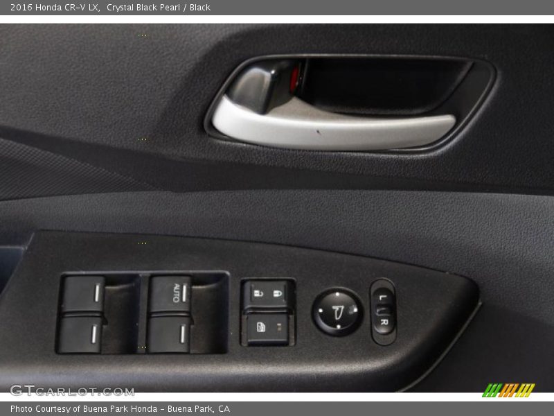 Crystal Black Pearl / Black 2016 Honda CR-V LX