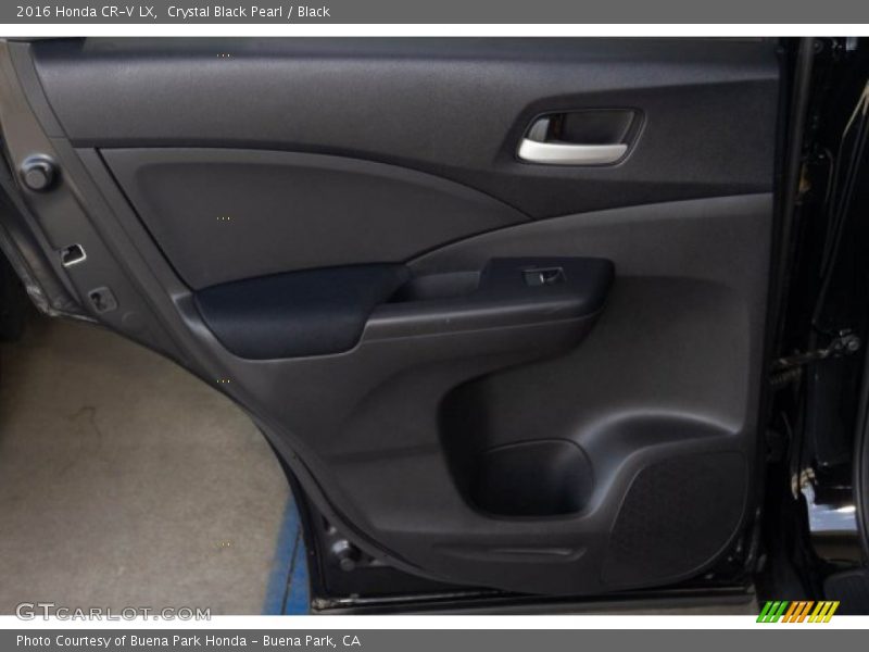 Crystal Black Pearl / Black 2016 Honda CR-V LX
