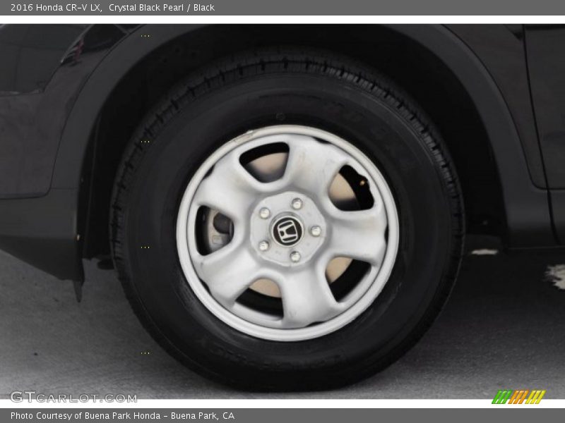Crystal Black Pearl / Black 2016 Honda CR-V LX
