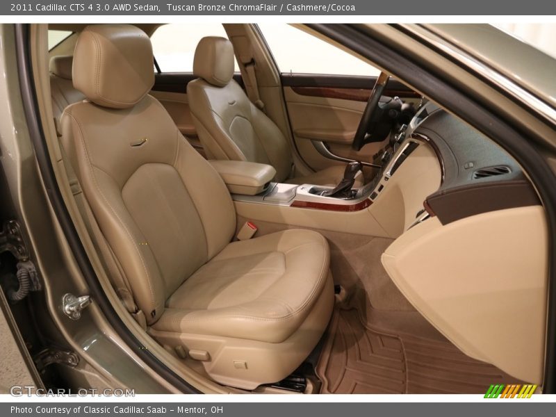 Tuscan Bronze ChromaFlair / Cashmere/Cocoa 2011 Cadillac CTS 4 3.0 AWD Sedan