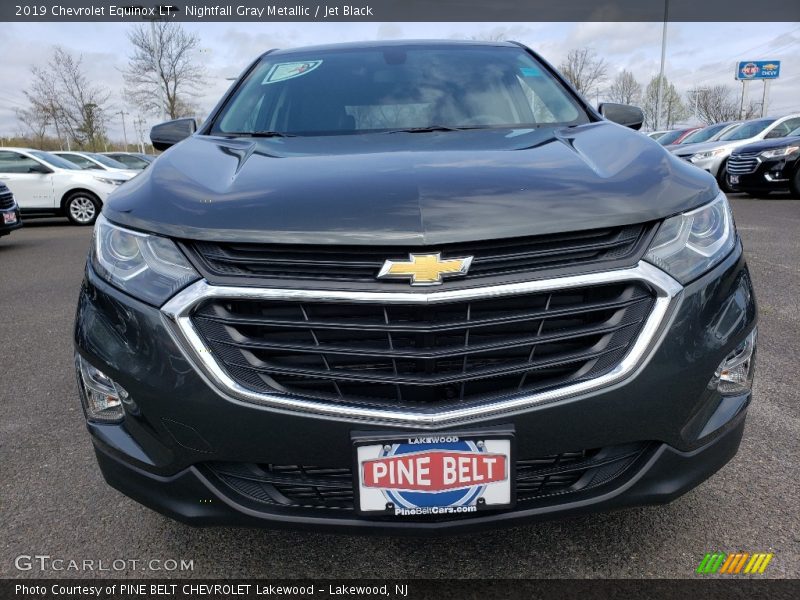 Nightfall Gray Metallic / Jet Black 2019 Chevrolet Equinox LT