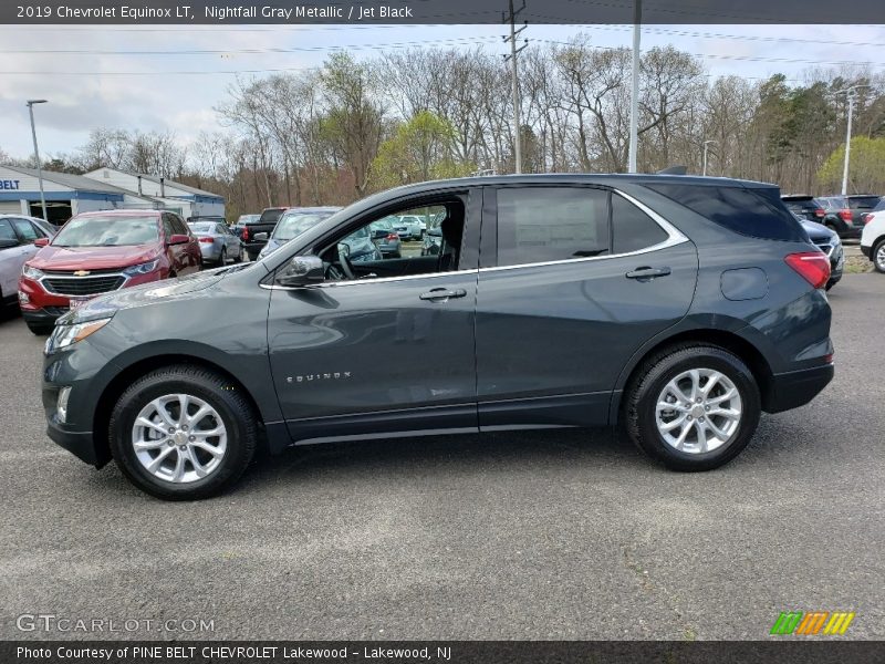 Nightfall Gray Metallic / Jet Black 2019 Chevrolet Equinox LT