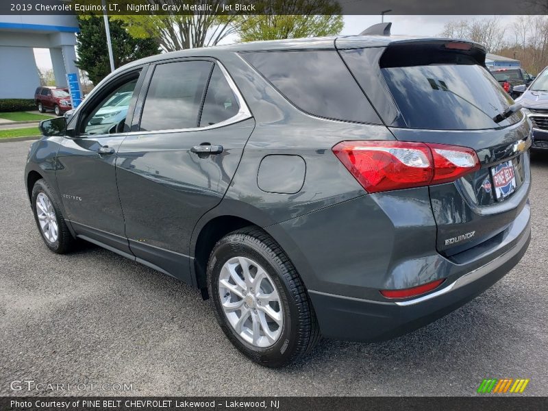 Nightfall Gray Metallic / Jet Black 2019 Chevrolet Equinox LT