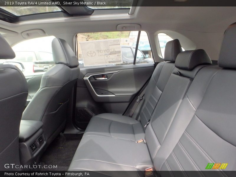 Silver Sky Metallic / Black 2019 Toyota RAV4 Limited AWD