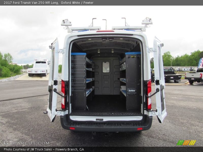 Oxford White / Pewter 2017 Ford Transit Van 250 MR Long