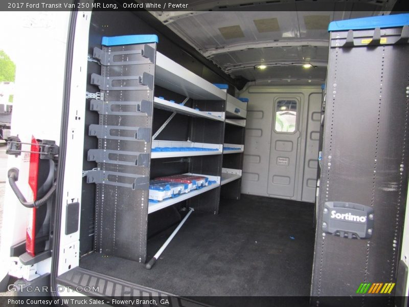 Oxford White / Pewter 2017 Ford Transit Van 250 MR Long