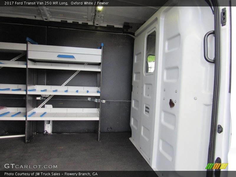 Oxford White / Pewter 2017 Ford Transit Van 250 MR Long